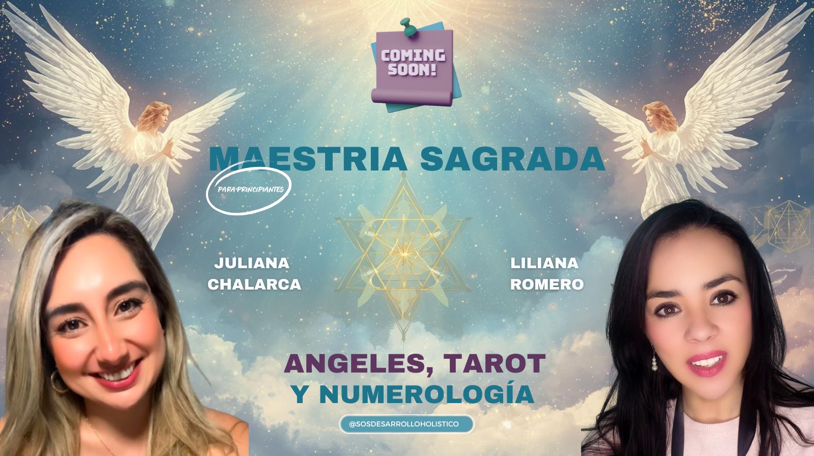 Maestría Sagrada para principiantes: Ángeles, Tarot y Numerología